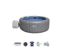 Spa gonflable rond Lay-Z-Spa Santorini 5-7 places HydroJet Pro 10 jets AirJet 180 ColorJet