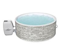 Spa gonflable rond Lay-Z-Spa Vancouver AirjetPlus 155 x 60 cm - 3 à 5 places - Décor pierre