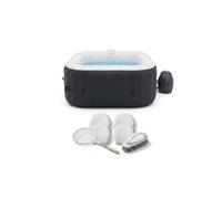 Spa gonflable SUNSPA AC02KITCD carrée 6 places 130 micro-jets 40°C 800 L