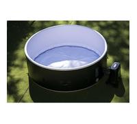 Spa gonflable SUNSPA - Dropstitch - 180 x 65 cm - 4 personnes - Rond (Livré avec filtre, cadenas, tapis de sol et couverture)