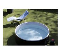 Spa gonflable SUNSPA - Dropstitch - 200 x 65 cm - 6 personnes - Rond (Livré avec filtre, cadenas, tapis de sol et couverture)