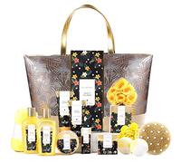 Spa Luxetique Coffret Cadeau Femme-15pcs Tropique Coffret de Bain avec le Beurre de Karité, Boules de Bain, Idée Cadeau pour l'Anniversaire, Cadeau Fête des Mères, Cadeaux Noël Saint Valentin