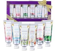 SPA LUXETIQUE Coffret Creme Main - 6pcs Coffret Cadeau Femme, Avec Beurre de Karité Hand Lotion Kit, IdéAl pour les Cadeaux de NoëL, D'Anniversaire ou de FêTe Cadeau Fete des Meres