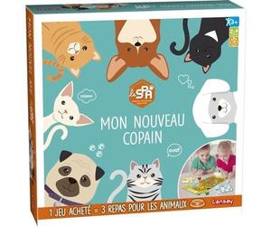 SPA - Mon Nouveau Copain - Jeu De Société Éducatif - Activité Ludique Dès 3 Ans Pour 2 À 4 Joueurs - Sensibilisation Au Bien-Être Animal - Format Convivial - Développe L'Empathie