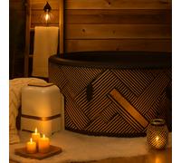 Spa MSPA Mono 6-8 places Ø192 cm semi-rigide WiFi hydromassage