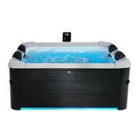 Spa Oslo Plus MSPA 180×180 cm - Spa semi-rigide connecté 6 places, design haut de gamme
