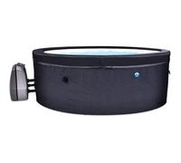 NetSpa Vita 4 Personnes Whirlpool Halbstarr Ø 156cm en plein Air Pool Noir