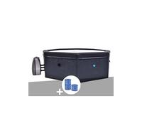 Spa portable Netspa semi-rigide Octopus octogonal Bulles 4-6 places + 3 cartouches de filtration