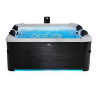 Spa Rigide connecté carré 160 cm MSPA Oslo - Spa 6 Places - Jets air et Eau - Lot de filtres Inclus
