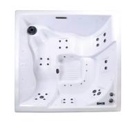 Spa acrylique square wave 2 netspa - carré 5 places