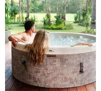 Spa Semi Rigide 6 Places Cocoon mSpa - Spa extérieur - Bulles massantes 130 Jets - hydrojets - Montage Rapide