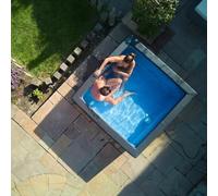 Spa semi-rigide Netspa Idaho - 6 places Coloris Pebble Blanc 70/90 Airjets massants