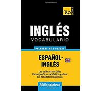 Spa-Vocabulario Espanol-Ingles