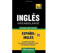 Spa-Vocabulario Espanol-Ingles