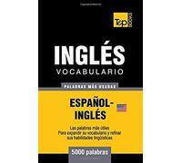 Spa-Vocabulario Espanol-Ingles