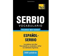 Spa-Vocabulario Espanol-Serbio