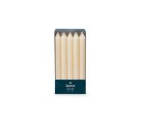 SPAAS 10 Bougies de ménage 21/240 mm, ± 8 Heures, Non-parfumée - Ivoire