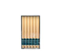 Spaas 12x Bougie de table Rustique 8h - couleur sable