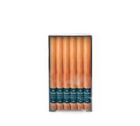 Spaas 12x Bougie de table Rustique 8h - orange