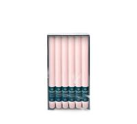Spaas 12x Bougie de table Rustique 8h - rose clair