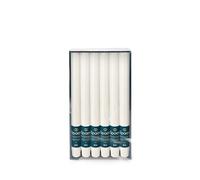Spaas 12x12 Bougies Rustiques Non Parfumées Cire de Paraffine Blanc D 21mm x H 250mm