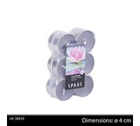 Spaas 38535 Pack de 12 Chauffe Plats parfumées Orchidée Sauvage, Divers, 11,5x7,5x3