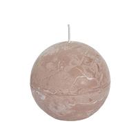 Spaas 6 Bougies Bougies Boules Non parfumées Beige Cire de Paraffine D x H 80 mm