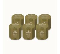 Spaas 6 Bougies Parfumées Glow, 35 Heures, Poire et Jasmin