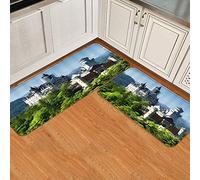 Spaas 8x 2 Elégantes Bougies de Table Rustiques 6,5h - brun foncé