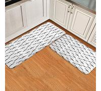 Spaas 8x 2 Elégantes Bougies de Table Rustiques 6,5h - noire