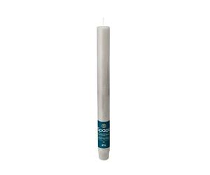 Spaas Bougie de table Rustique 8h - gris clair