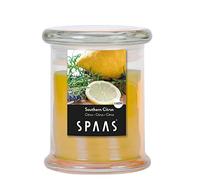 Spaas Bougie parfumée en Bocal de ménage, ± 60 Heures - Southern Citrus