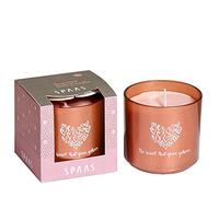 Spaas Bougie parfumée verre dans boîte cadeau, ± 30 heures - Crystal Mornings