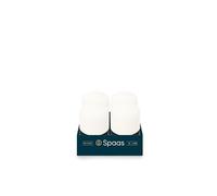 SPAAS Bougie Pilier Cylindre 50/80 mm, ± 18 heures, non-parfumée - blanc
