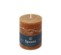 Spaas Bougie Pilier Rustique 80/110 mm 65h - cognac