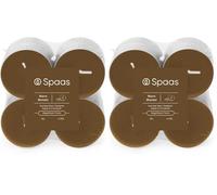 Spaas Maxi Bougies Chauffe-plats Parfumées block pack x8 10h - Warm Wonder (Lot de 2)