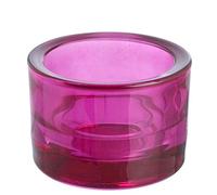 SPAAS Photophore Maxi Bougie Chauffe-Plat - Rouge Cardinal