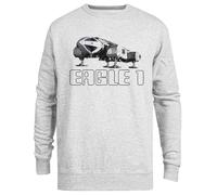 Space 1999 Eagle 1 Pull Ras du Cou Unisexe Gris