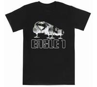 Space 1999 Eagle 1 T-Shirt À Manches Courtes Noir Kids Tee