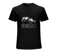 Space 1999 Eagle Unisex Printed T-Shirt Mens Black Tee Shirt M