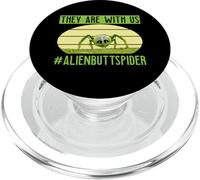 Space Alien UFO, Ils sont avec Nous PopSockets PopGrip pour MagSafe