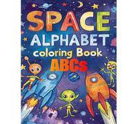 Space Alphabet Coloring Book - ABCs