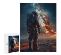 Space Astronaut on Mars Puzzle 1000 Pièces Educa Jouet en Bois Cadeau Unique Décoration Intérieure Jeu Éducatif Challenge Toy Adultes Et Enfants À Partir De 14 Ans 500 PCS