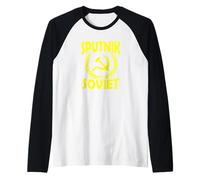 Space CCCP Spoutnik Programme Spatial soviétique Rétro Vintage Manche Raglan