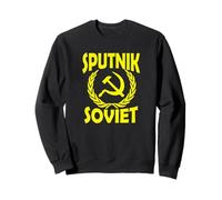 Space CCCP Spoutnik Programme Spatial soviétique Rétro Vintage Sweatshirt