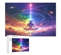 Space Challenger Puzzle 1000 Pièces Challenge 3D Méditation Objet Astronomique Jeu D'Intelligence Éducatif pour Famille Relaxation Artistique Qualité Supérieure Décoration 1000 PCS