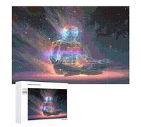 Space Challenger Puzzles 1000 Pièces Educa Famille Méditation Objet astronomique Challenge 3D Qualité Supérieure Relaxation & Art Décoration Intérieure Assemblage Amusant 1000 PCS