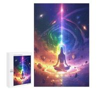 Space Challenger Puzzles 1000 Pièces Vision 3D Méditation Objet Astronomique Challenge Divertissant Créatif pour Famille Relaxation & Art Décoration Moderne 1000 PCS