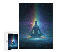 Space Challenger Puzzles 500 Pièces Artistique Relaxant Méditation Objet astronomique Jeu De Challenge pour Famille Vision 3D Qualité Supérieure Décoration Intérieure 500 PCS