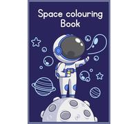 Space Coloring Book For Kids with words of encouragement!